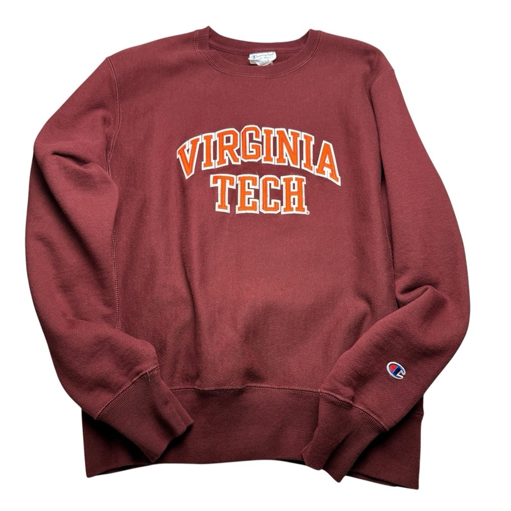 Champion Reverse Weave Virginia Tech Hokies Sweatshirt Men's Medium